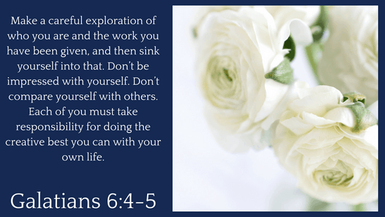 Galatians 6:4-5