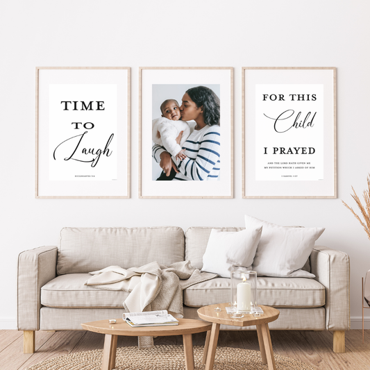 Ecclesiastes 3:4 Physical Print