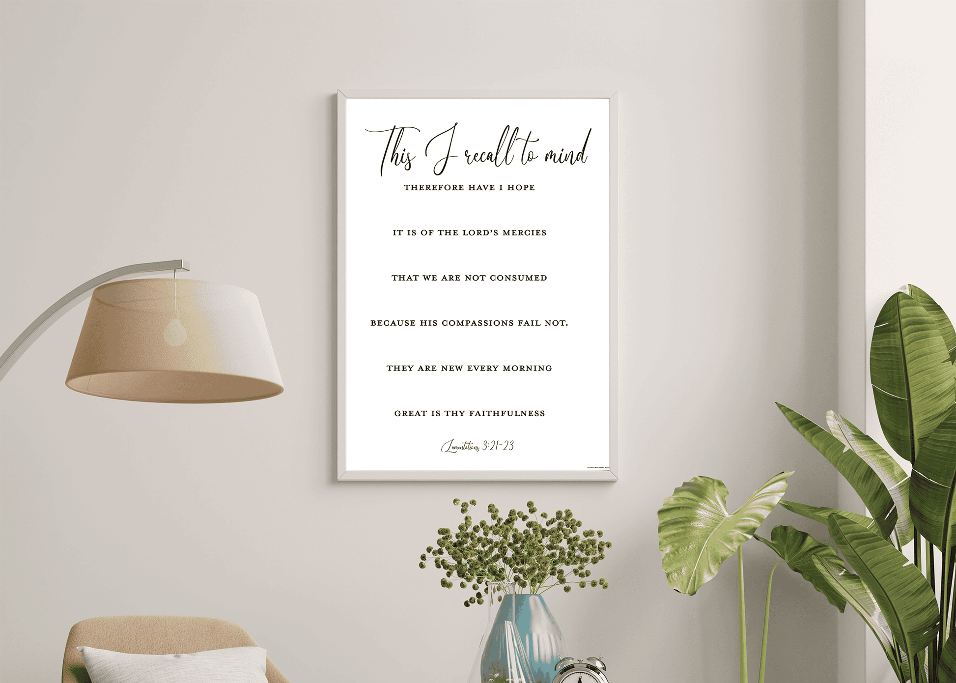 Lamentations 3:21-23