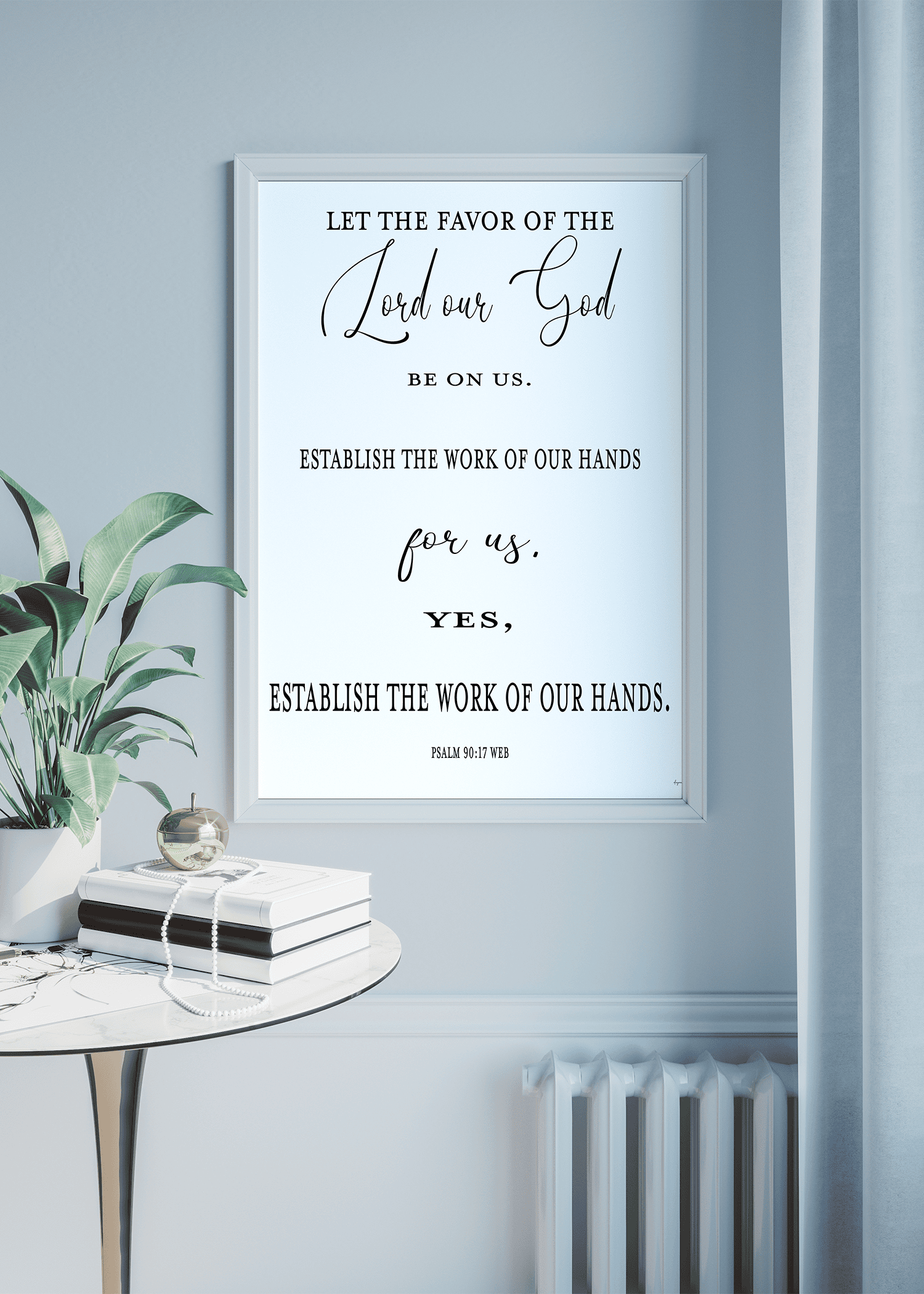 Psalm 90:17 mockup