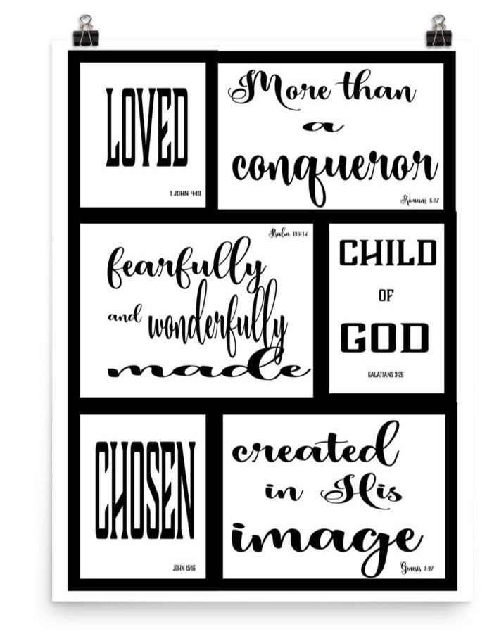 Spiritual Identity Female - Art Print 18x24