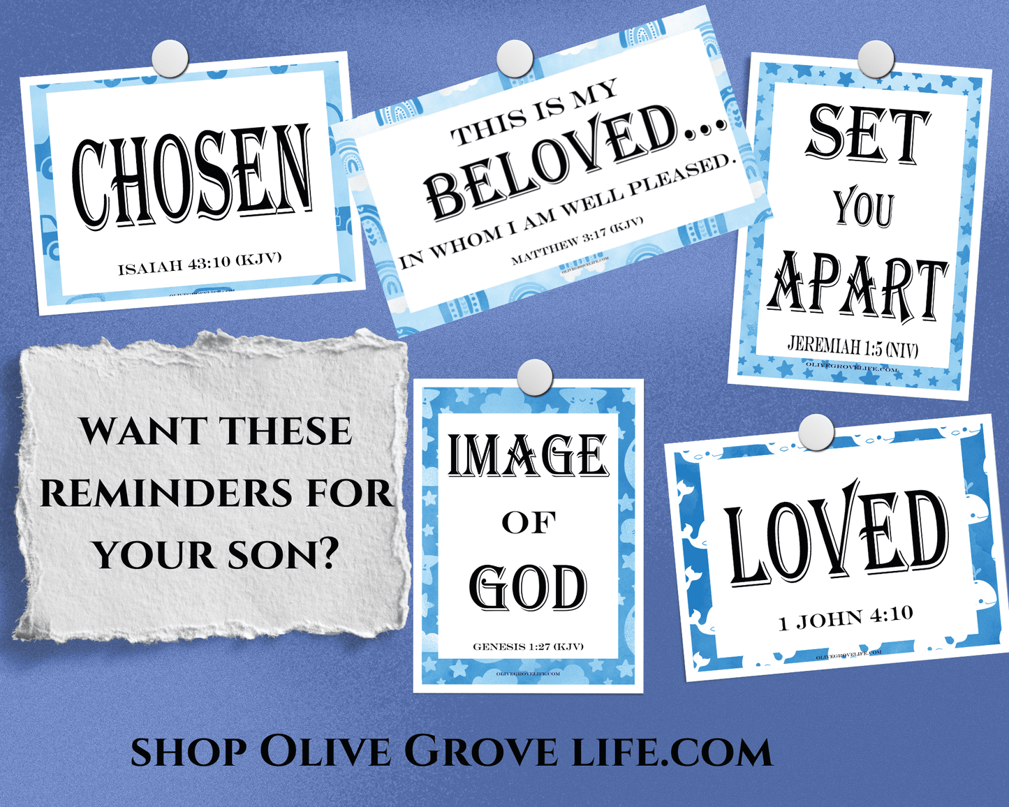 You Are 5 pack art prints