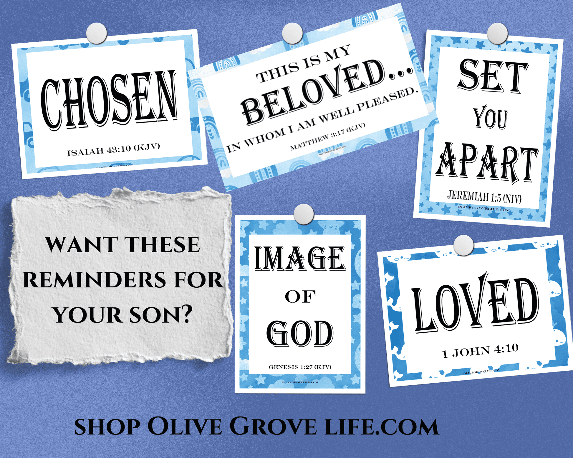 You Are 5 pack art prints