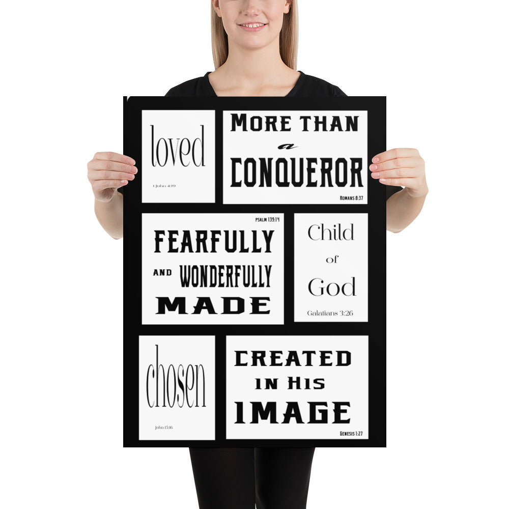 Spiritual Identity Male- Art Print 18x24