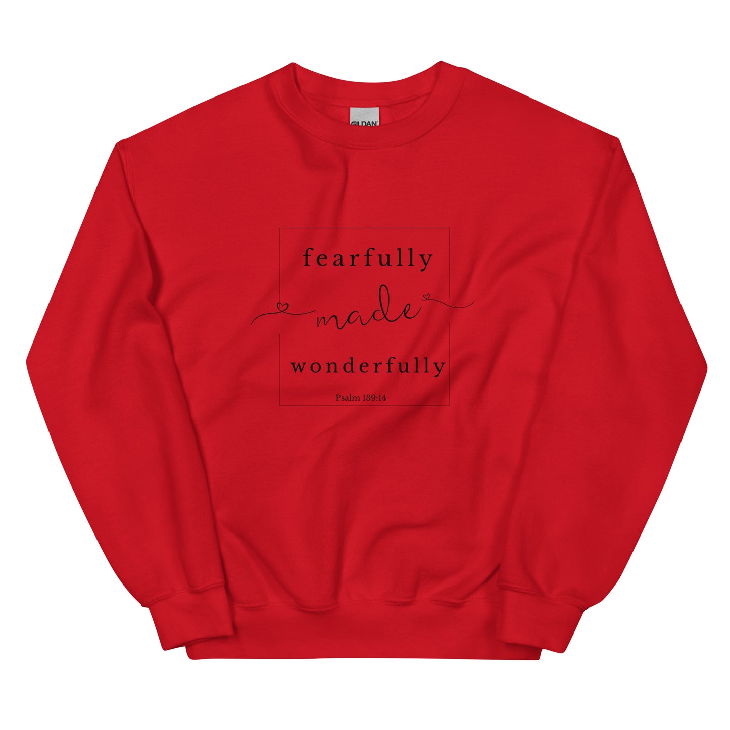 Psalm 139:14 Crew neck Sweatshirt