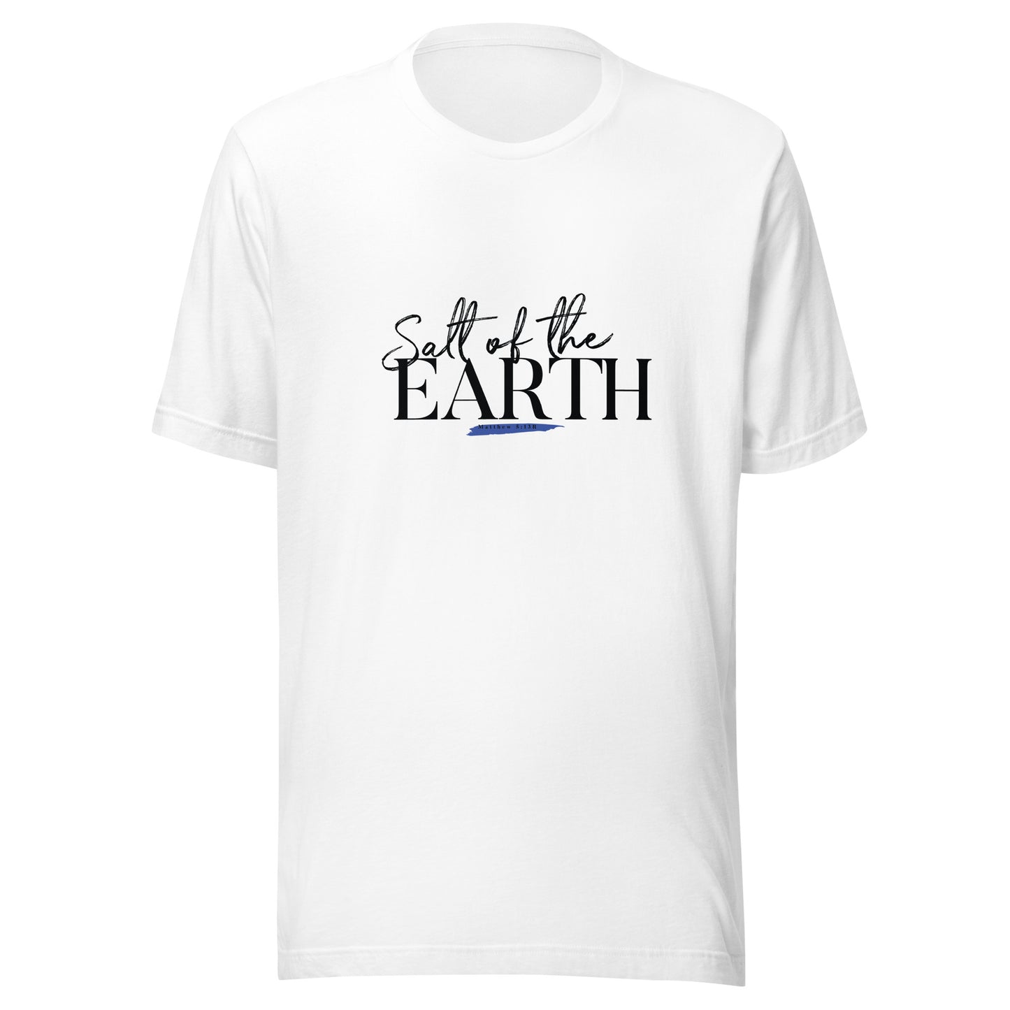 Matthew 5:13 Unisex Short-Sleeve T-Shirt White front