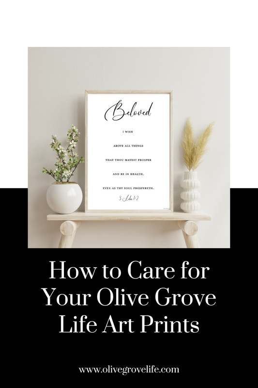 How to Care for Your Olive Grove Life Art Prints