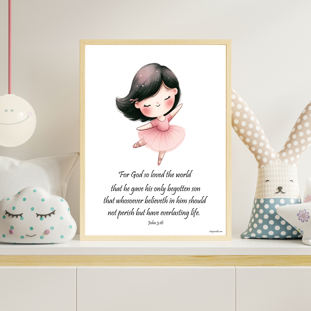 Ballerina Art Print 6-Pack