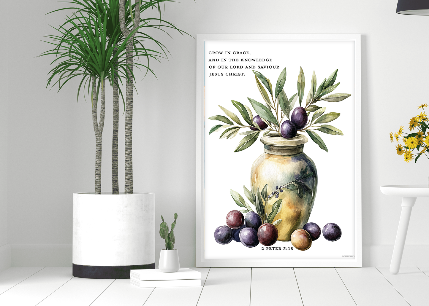 2 Peter 3:18 Art Print