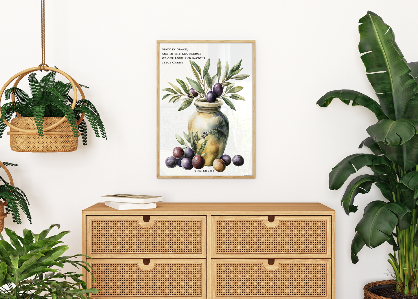 2 Peter 3:18 Art Print