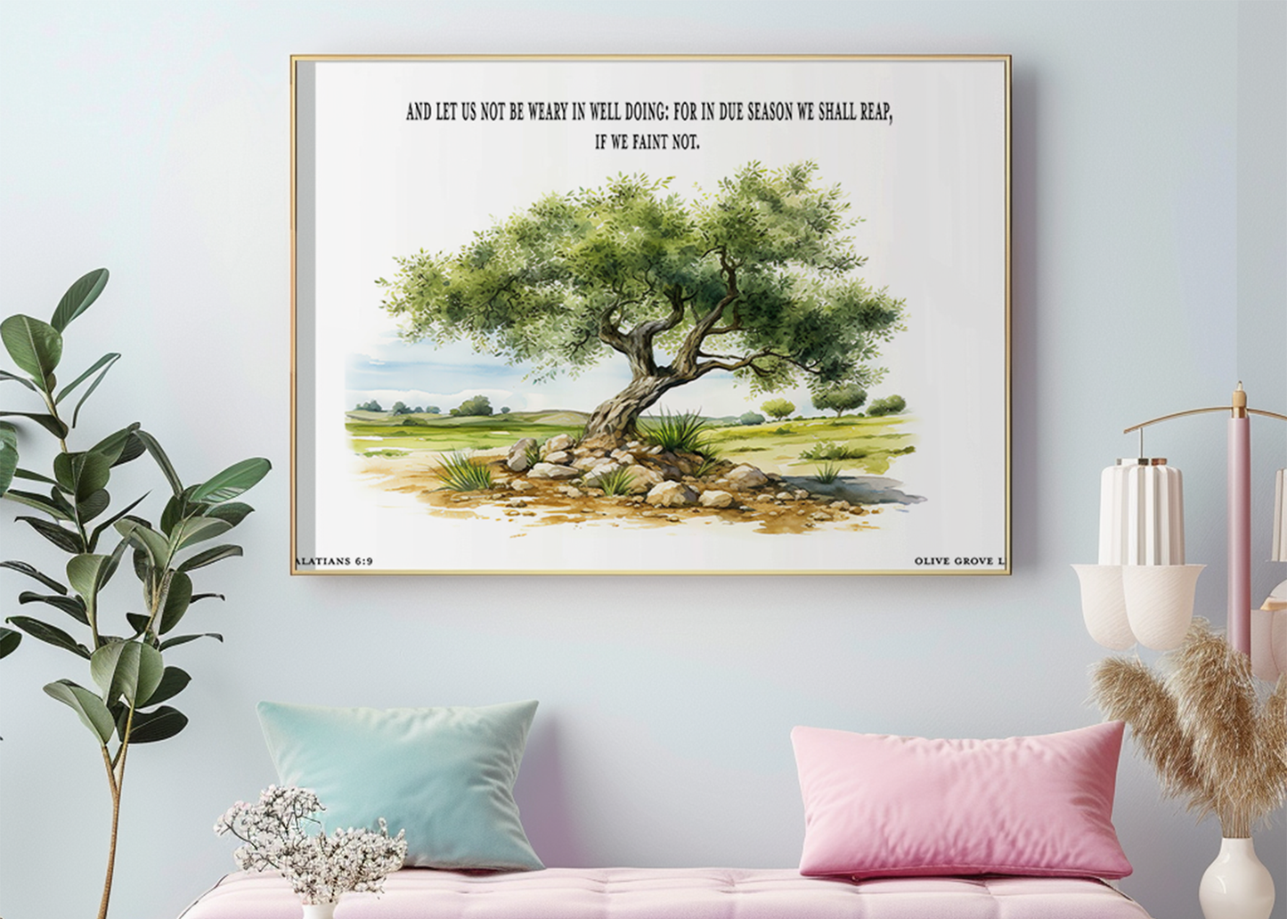 Galatians 6:9 Art Print