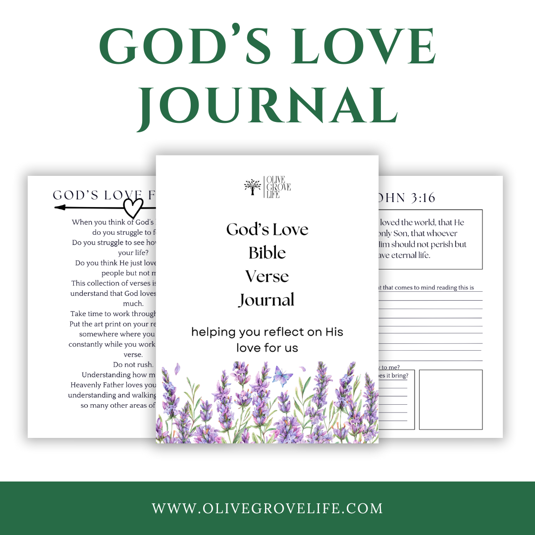 God's Love Journal Promotion