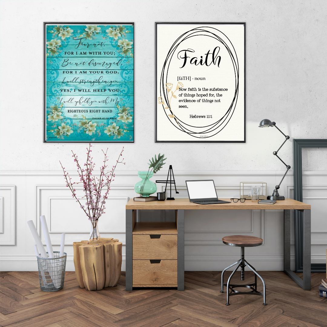 Isaiah 41:10 Scripture Art Print – Olive Grove Life