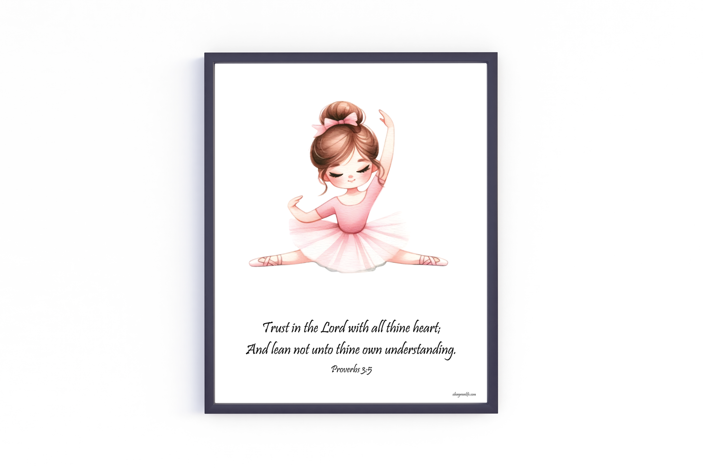 Proverbs 3:5 Scripture Wall Art 