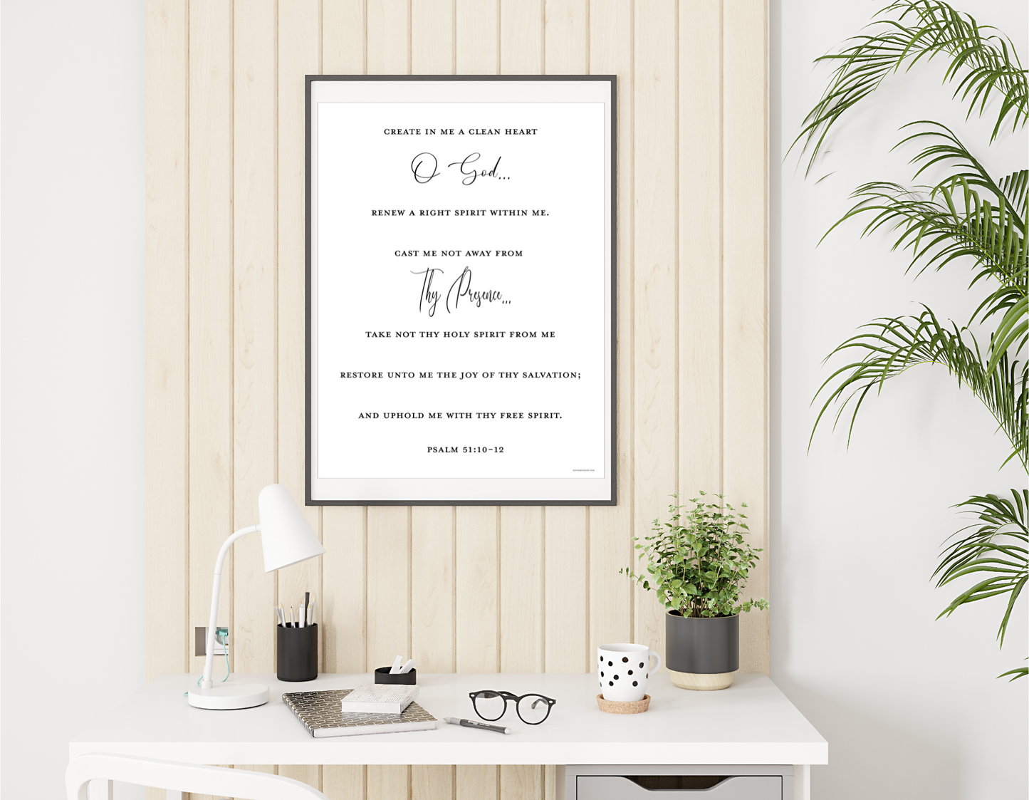 Psalm 51:10-12 Print