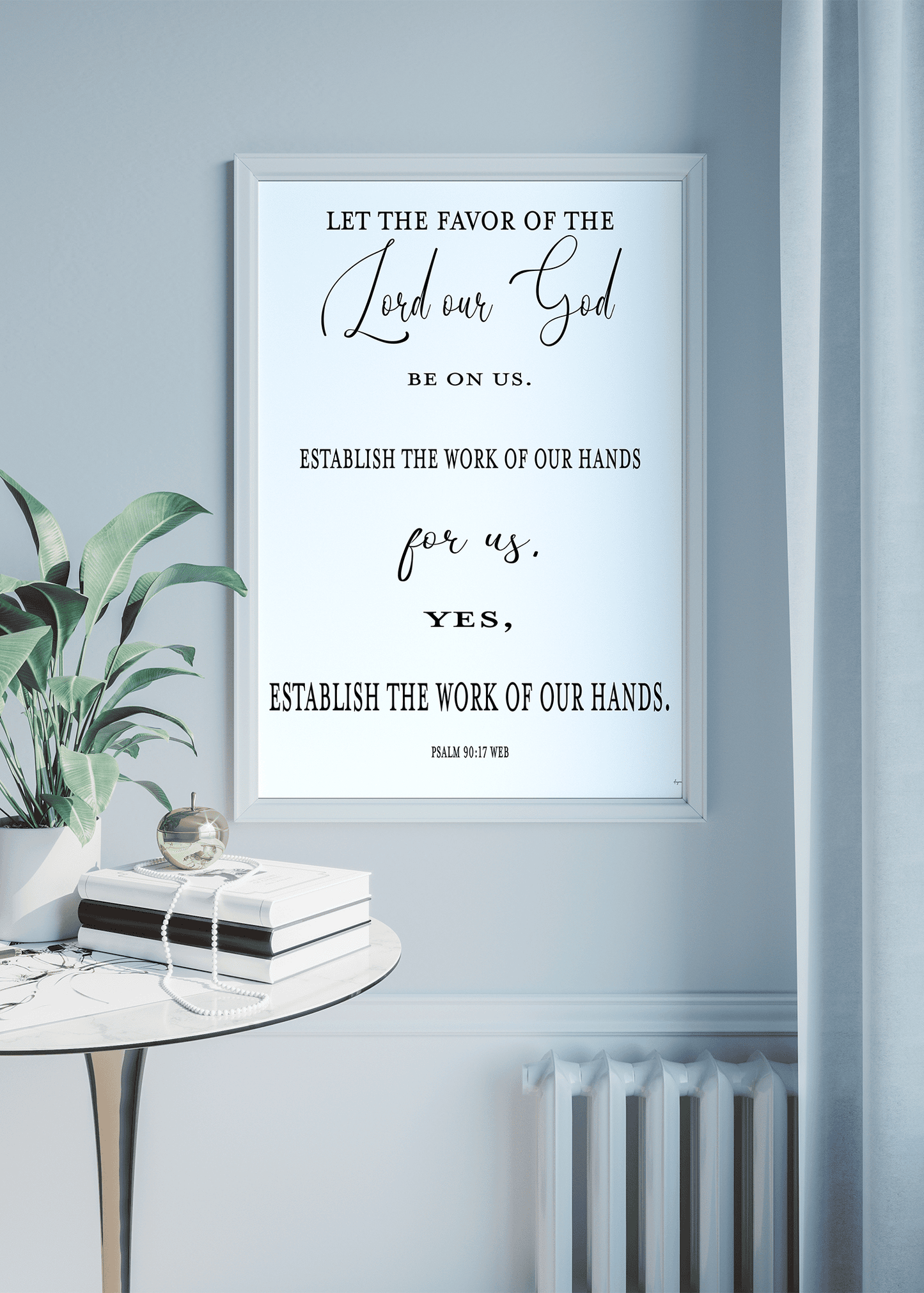 Psalm 90:17 mockup