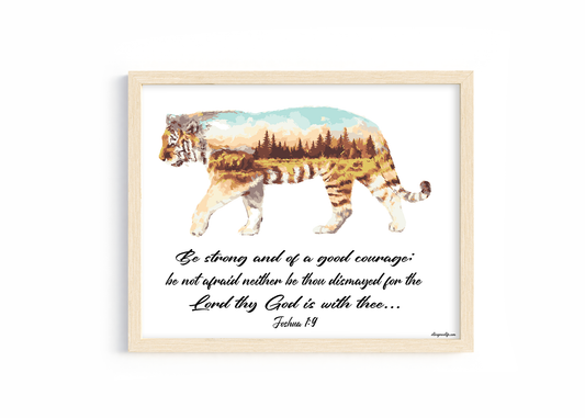 Lions, Bears, and Tigers Art Print 5-Pack