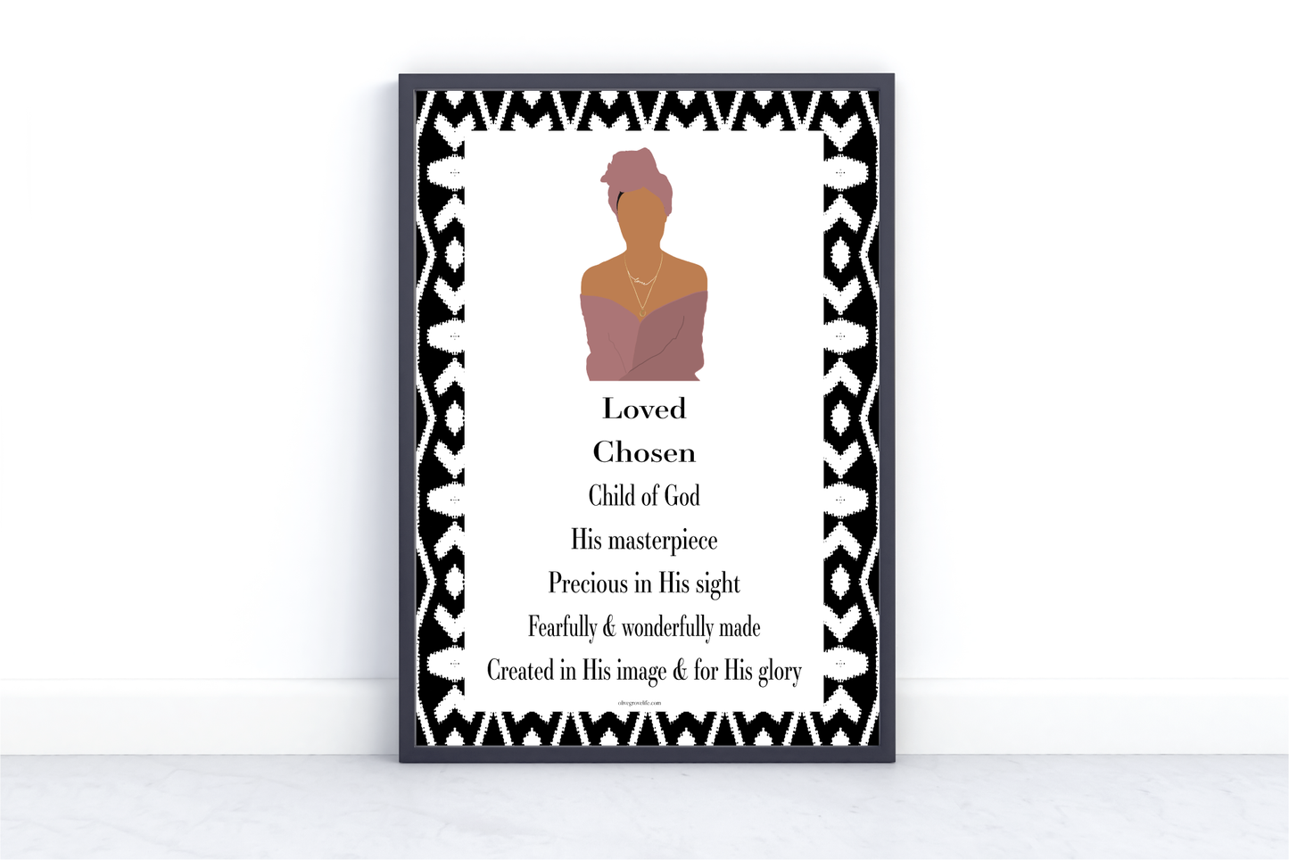 Spiritual Identity Woman Art Print