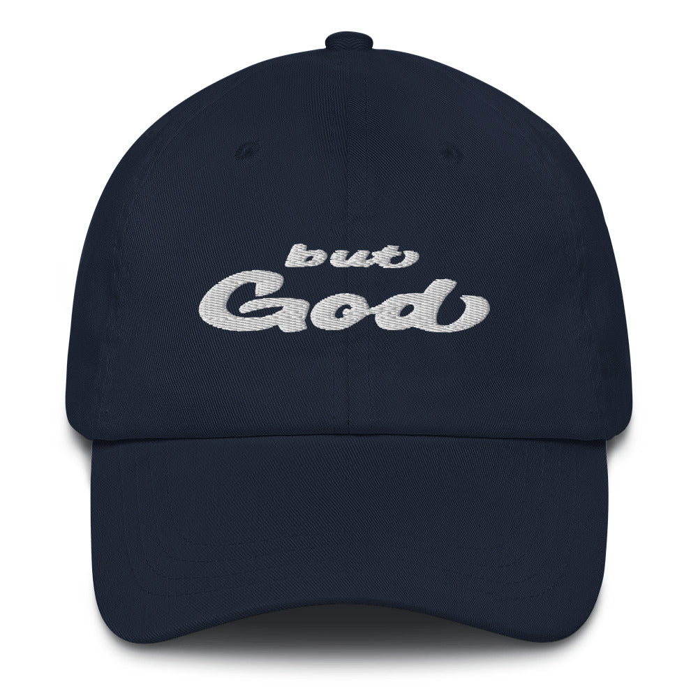 But God Romans 5:8 Classic Hat navy