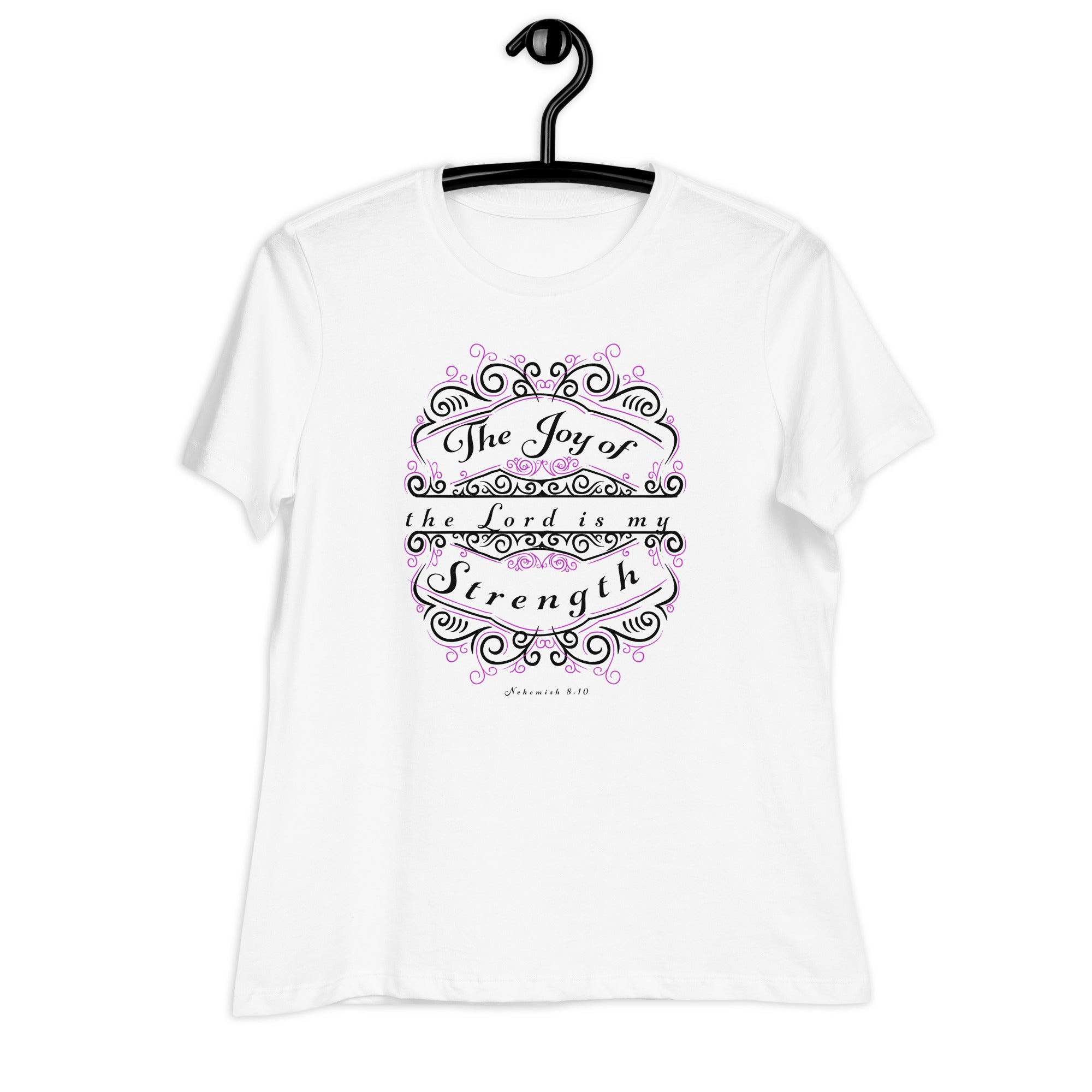 Nehemiah 8:10 Women's Relaxed T-Shirt